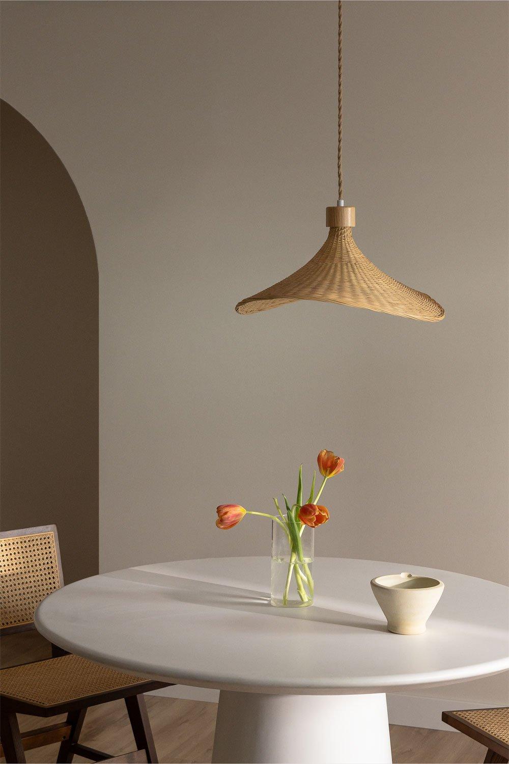 sklum Chaifer bamboo ceiling lamp