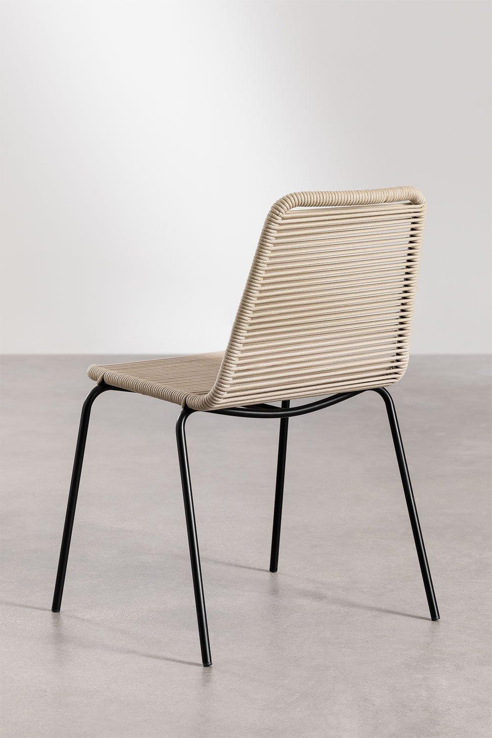 Sklum Chaise De Jardin Empilable Mileyd