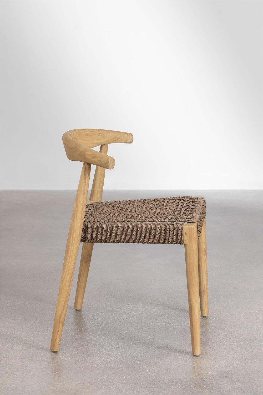 Sklum Chaise De Jardin En Bois De Teck Celle