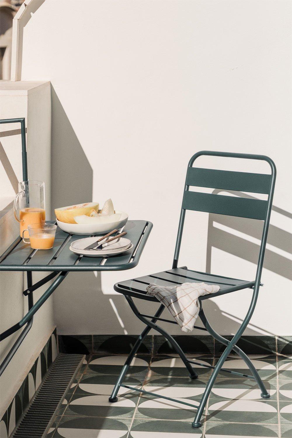 sklum Chaise de jardin pliante Janti