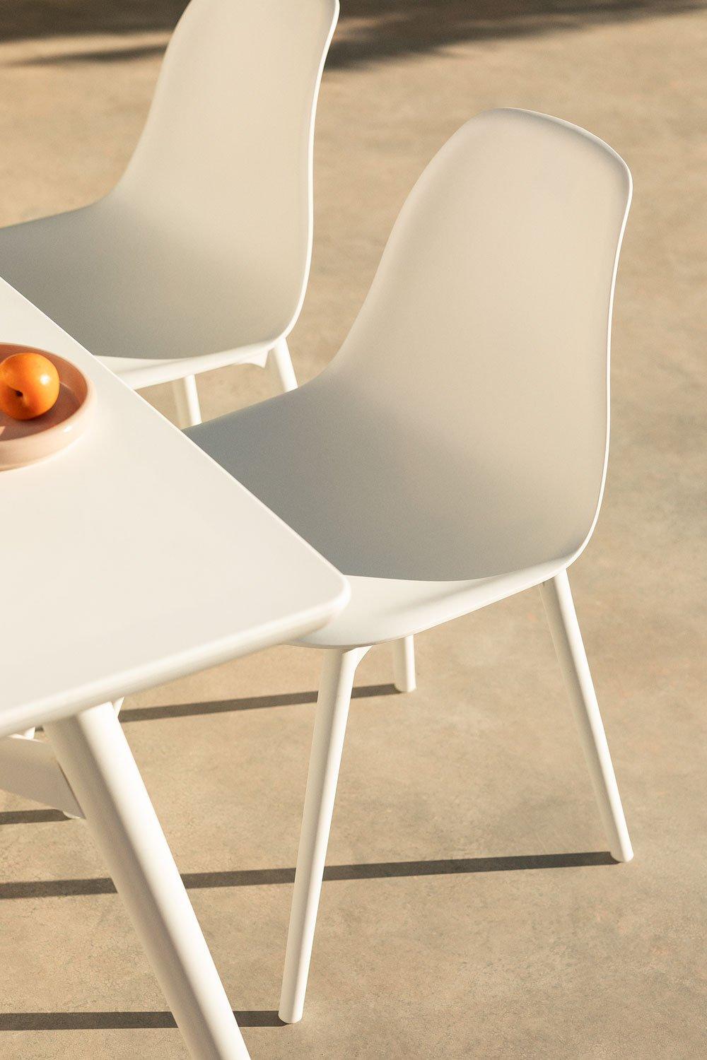 Sklum Chaise De Jardin Scand En Polypropylène