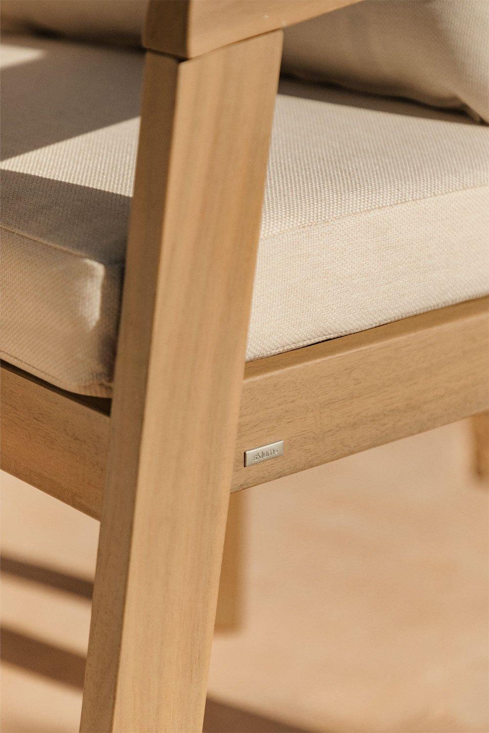 Sklum Chaise De Jardin Uleno En Bois D'acacia