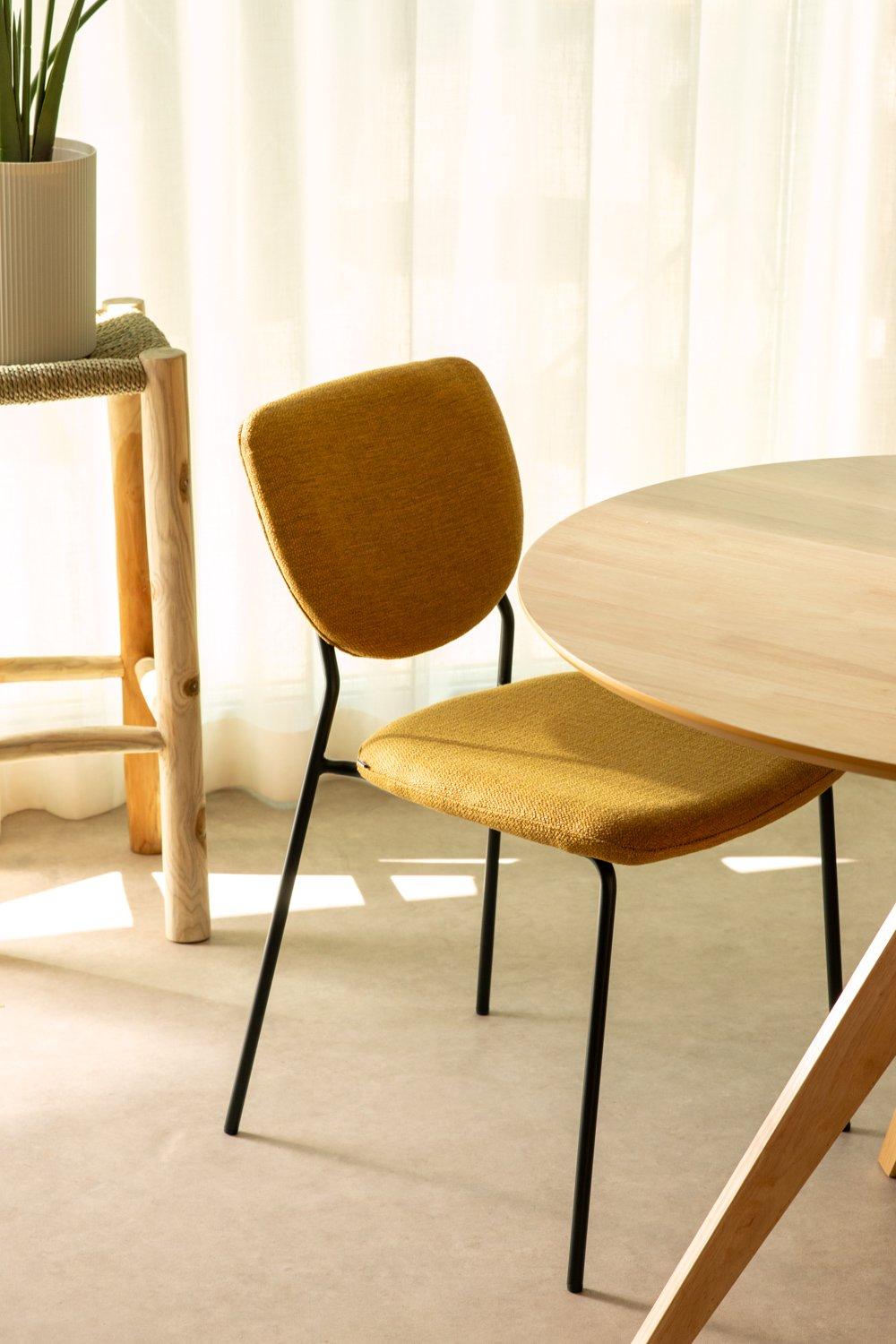 sklum Chaise de salle à manger empilable Taris