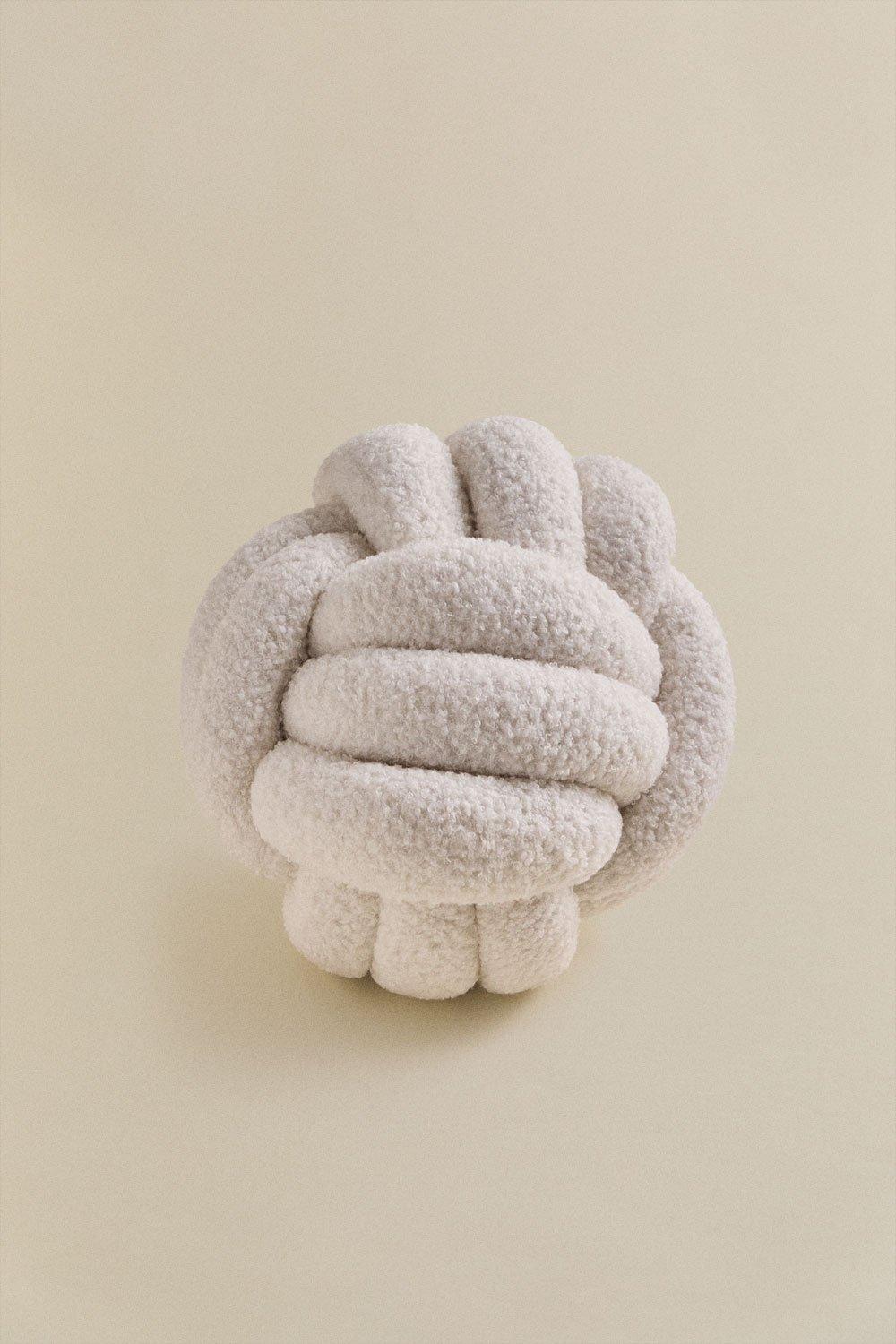 Sklum Cojín En Borreguito (Ø25 Cm) Ibona