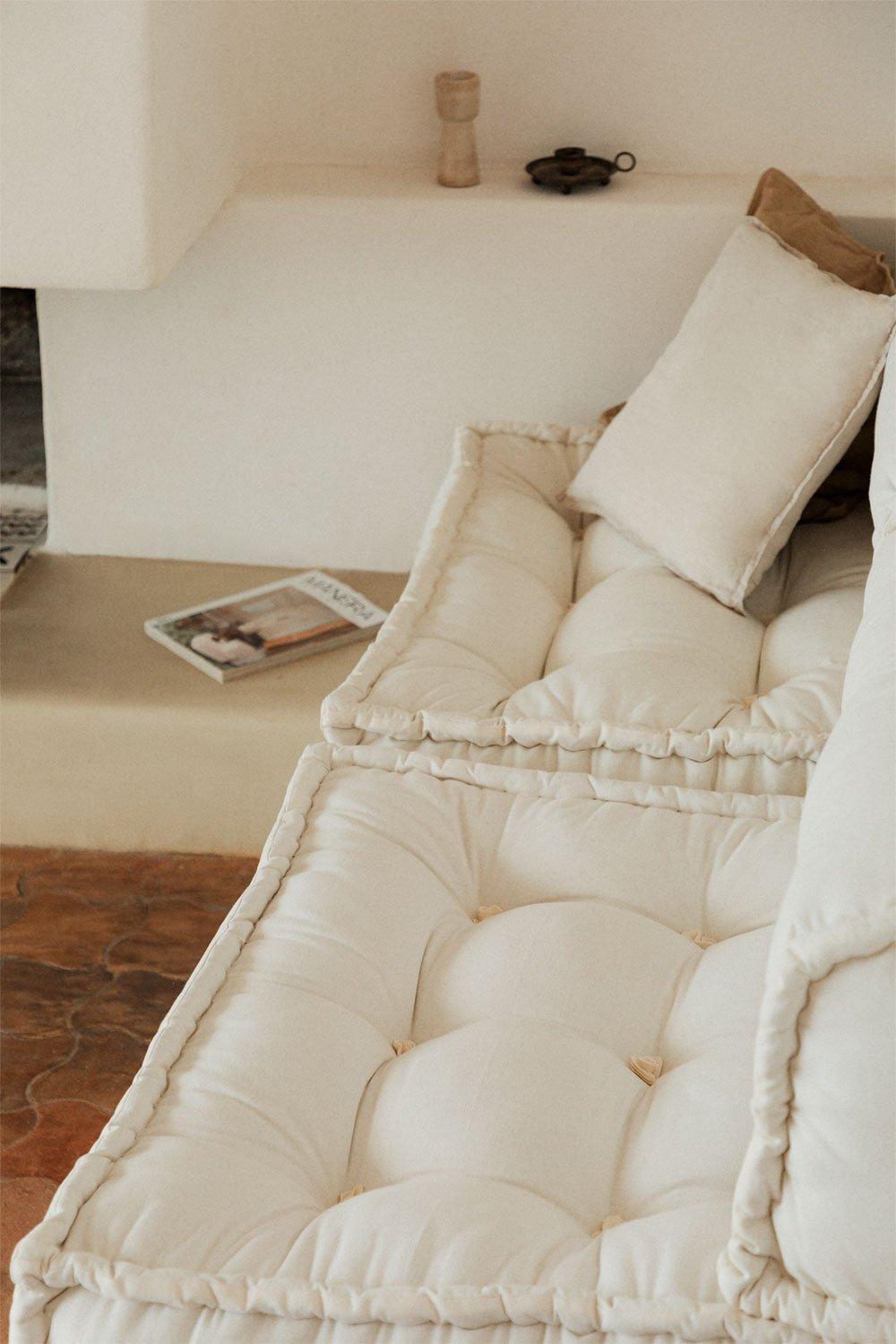 Sklum Cojín Para Sofá Modular En Algodón Yebel