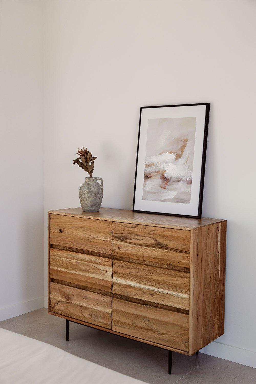sklum Cómoda en Madera de Acacia Petter