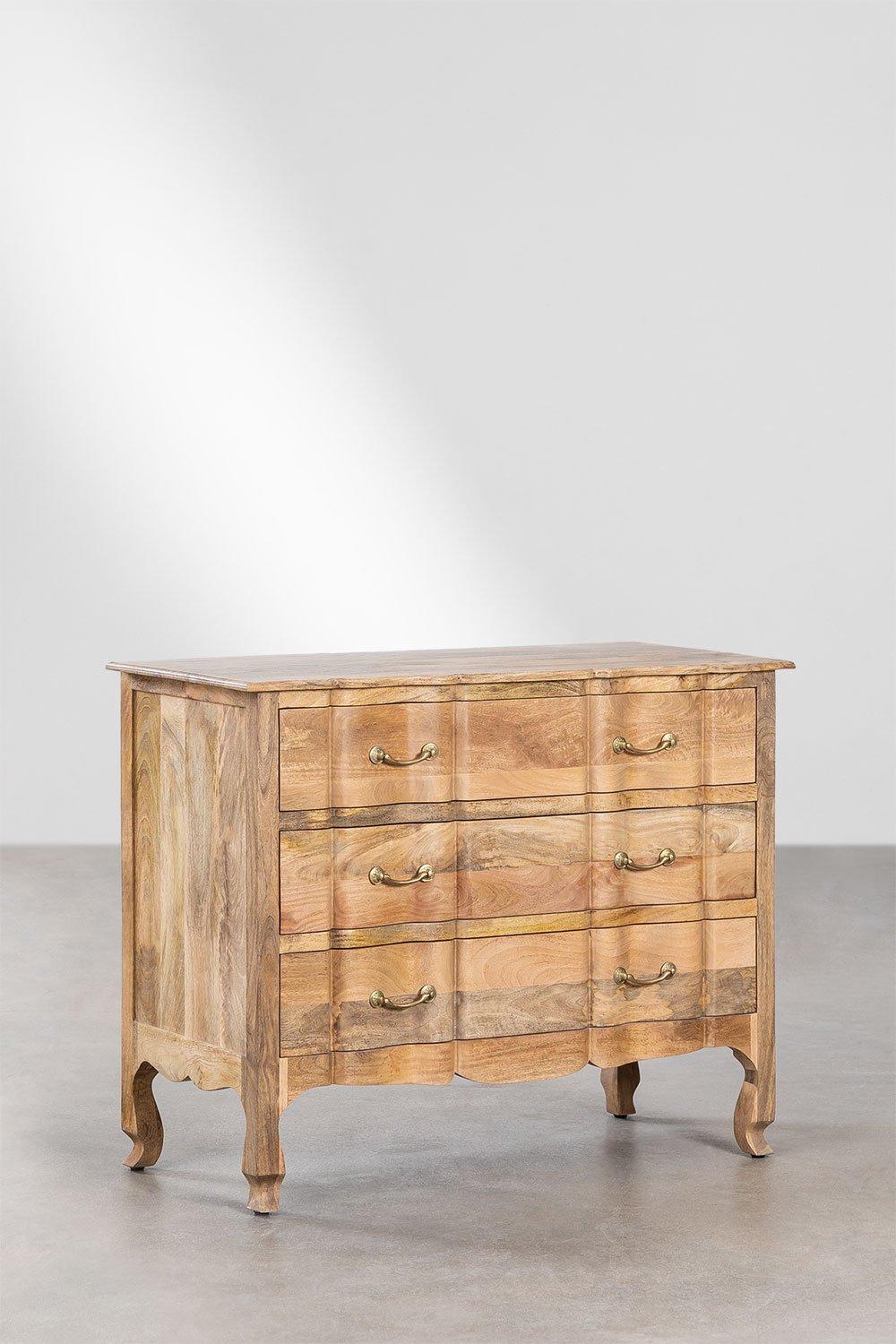 Sklum Cómoda En Madera De Mango Dabina
