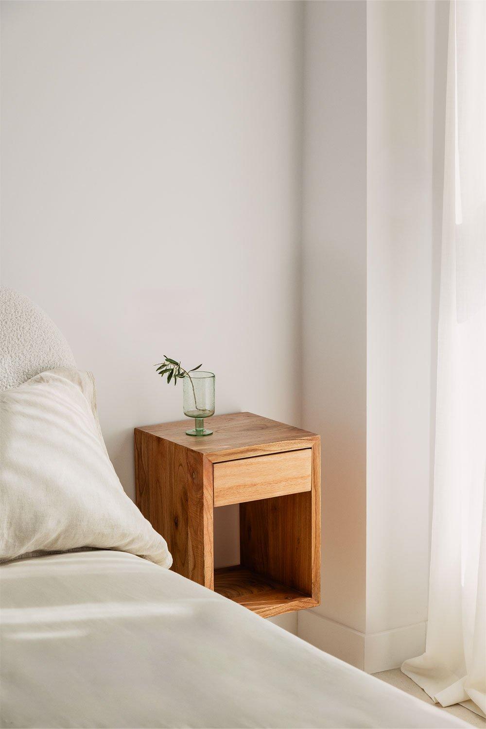 sklum Comodino sospeso in legno Gyda