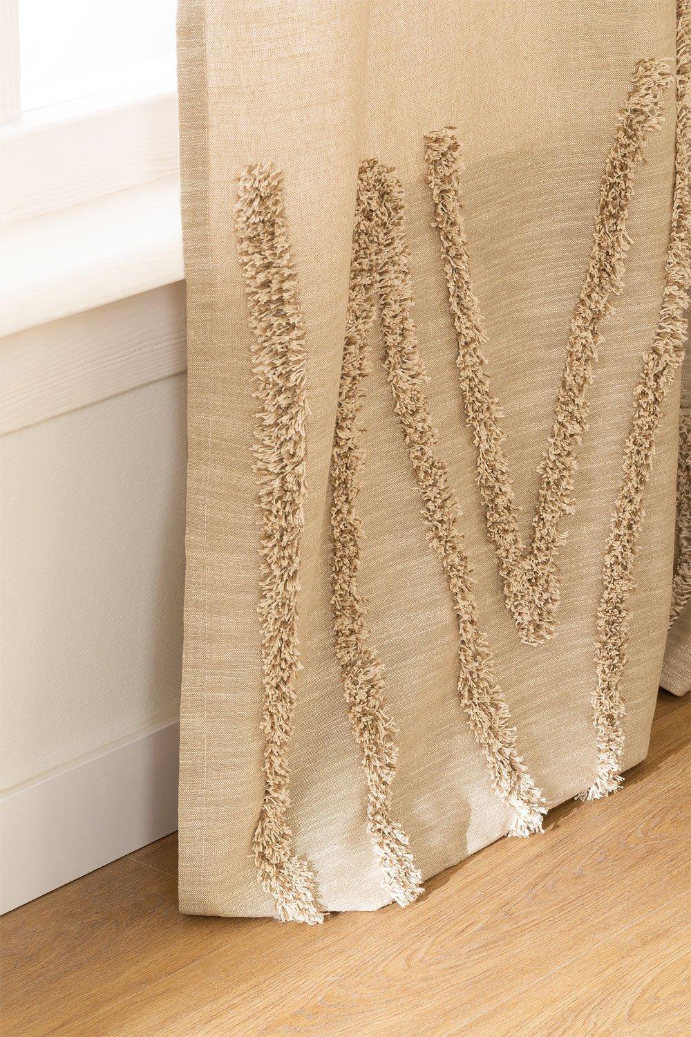 Sklum Cortina De Algodão Jaspe