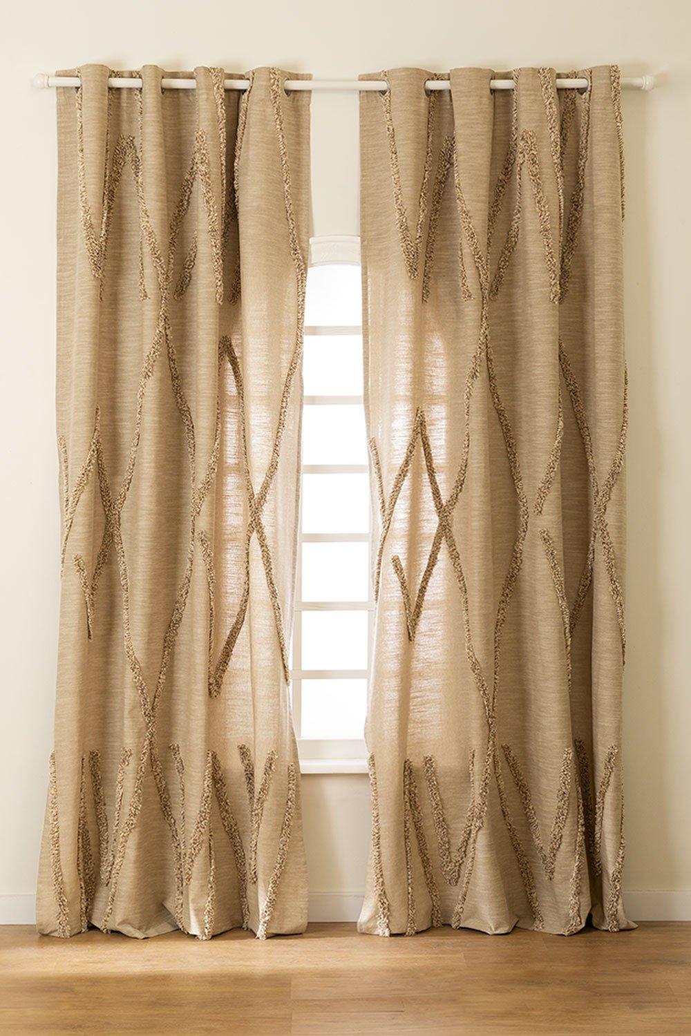 sklum Cortina de Algodão Jaspe