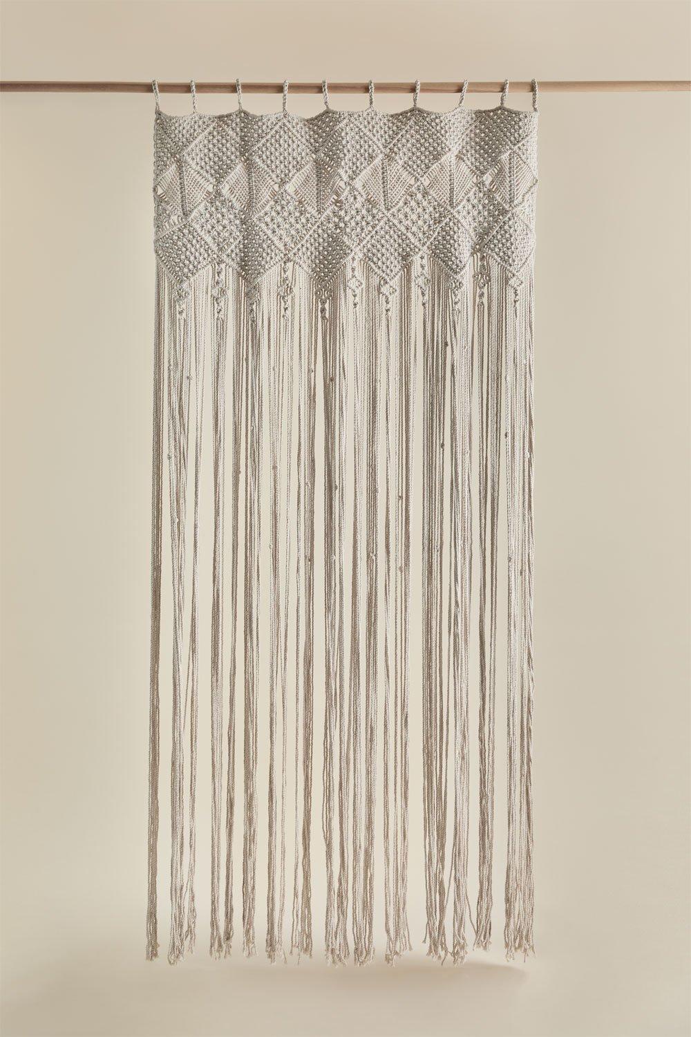 sklum Cortina en Macramé (110x215 cm) Cendala