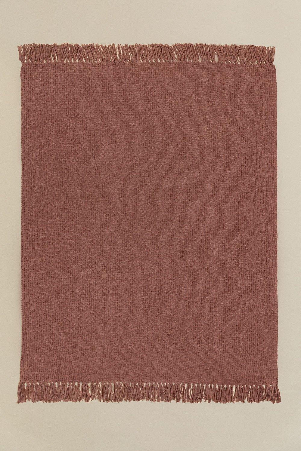 Sklum Couverture à Carreaux Chenille Tirset