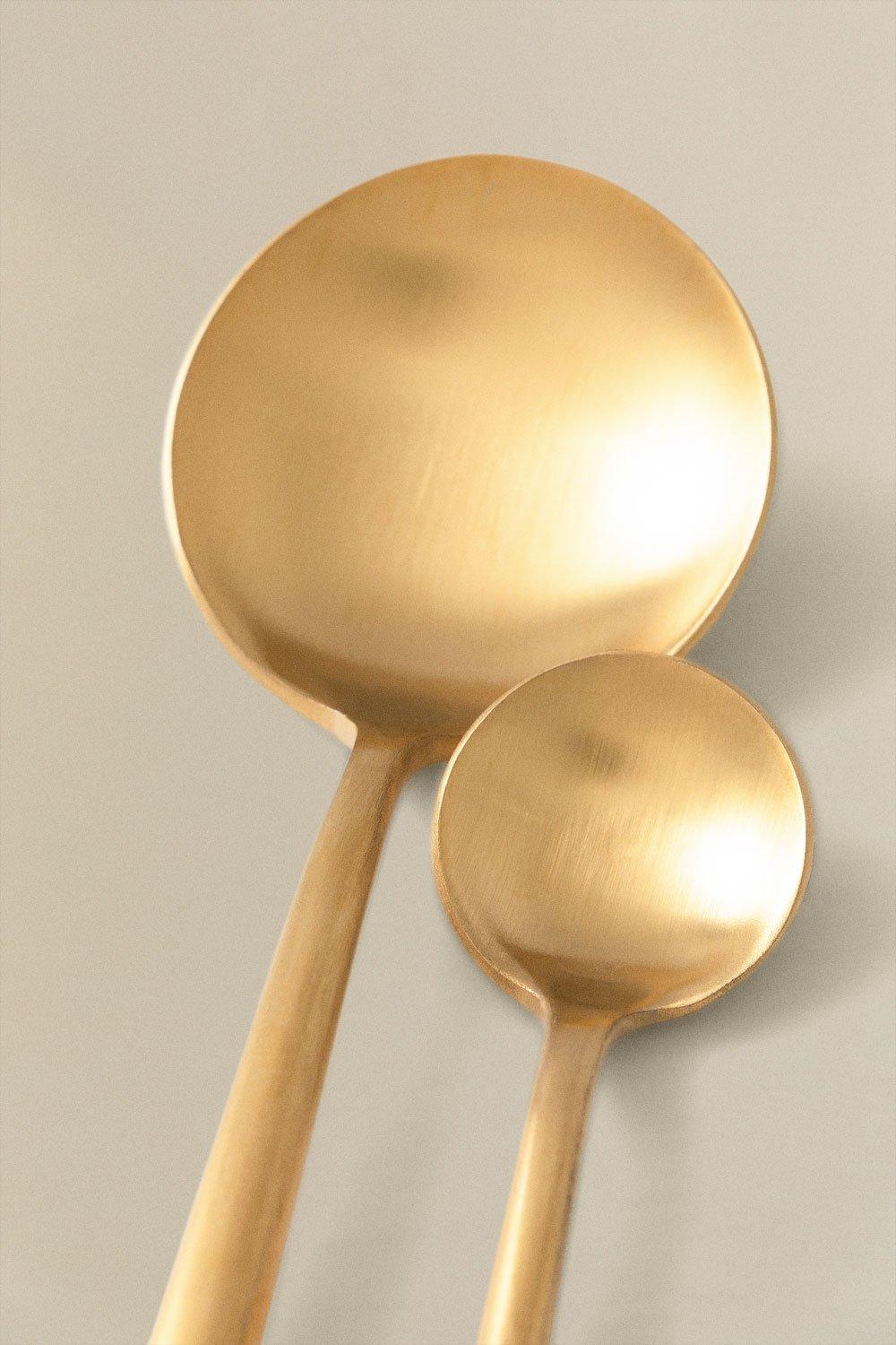 Sklum Cubertería Noya Metalizada Mate 16 Pzs