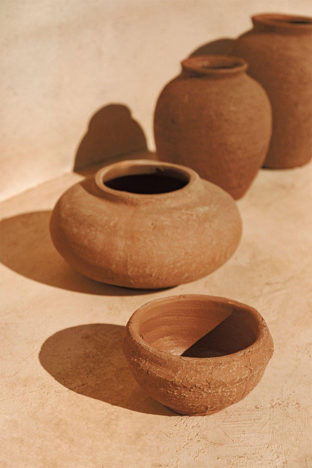 sklum Decoratieve schaal in terracotta Agnon