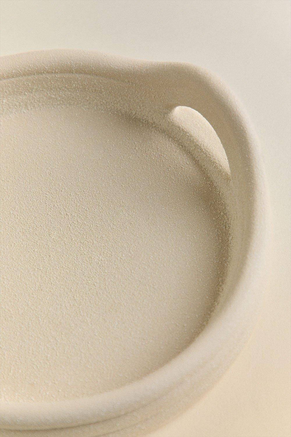 Sklum Decorative Tray In Moseirin Stoneware
