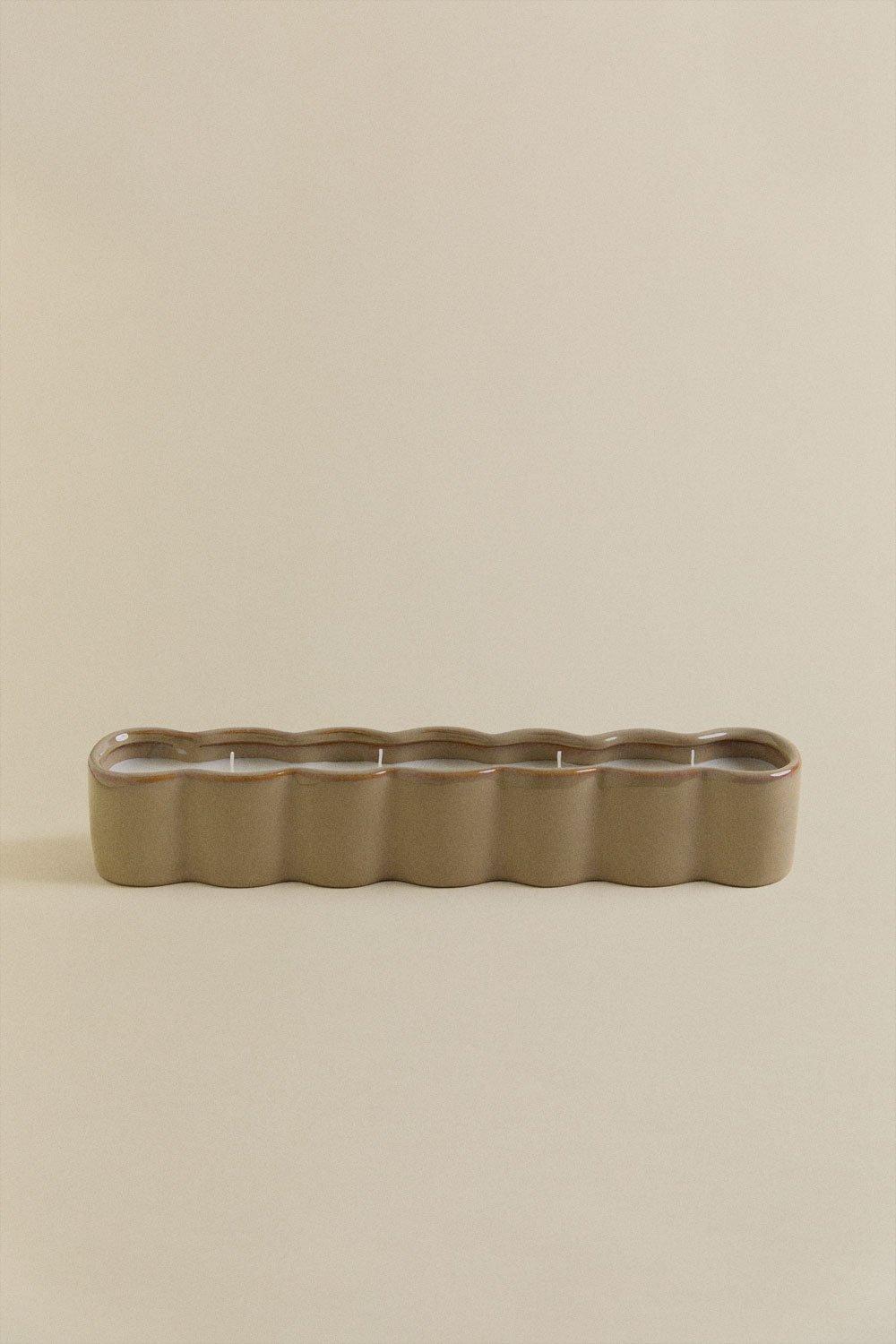 Sklum Dekoracyjna świeca Ceramiczna Tuindy