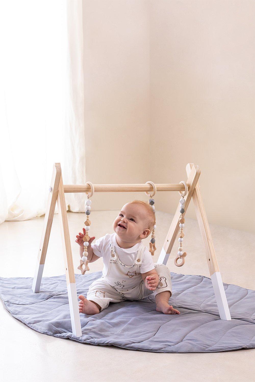 sklum Drewniana siłownia Ziggim Kids