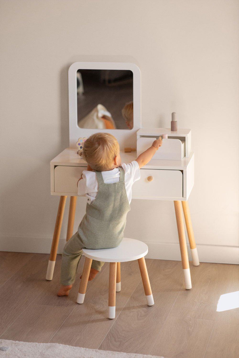 sklum Drewniana toaletka Donie Kids