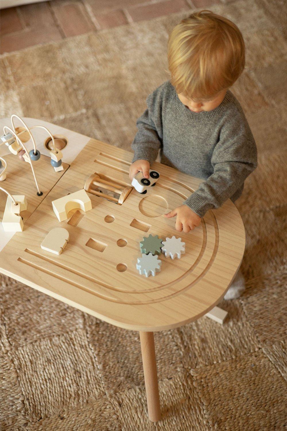 sklum Drewniany wielofunkcyjny stół Nigel Kids