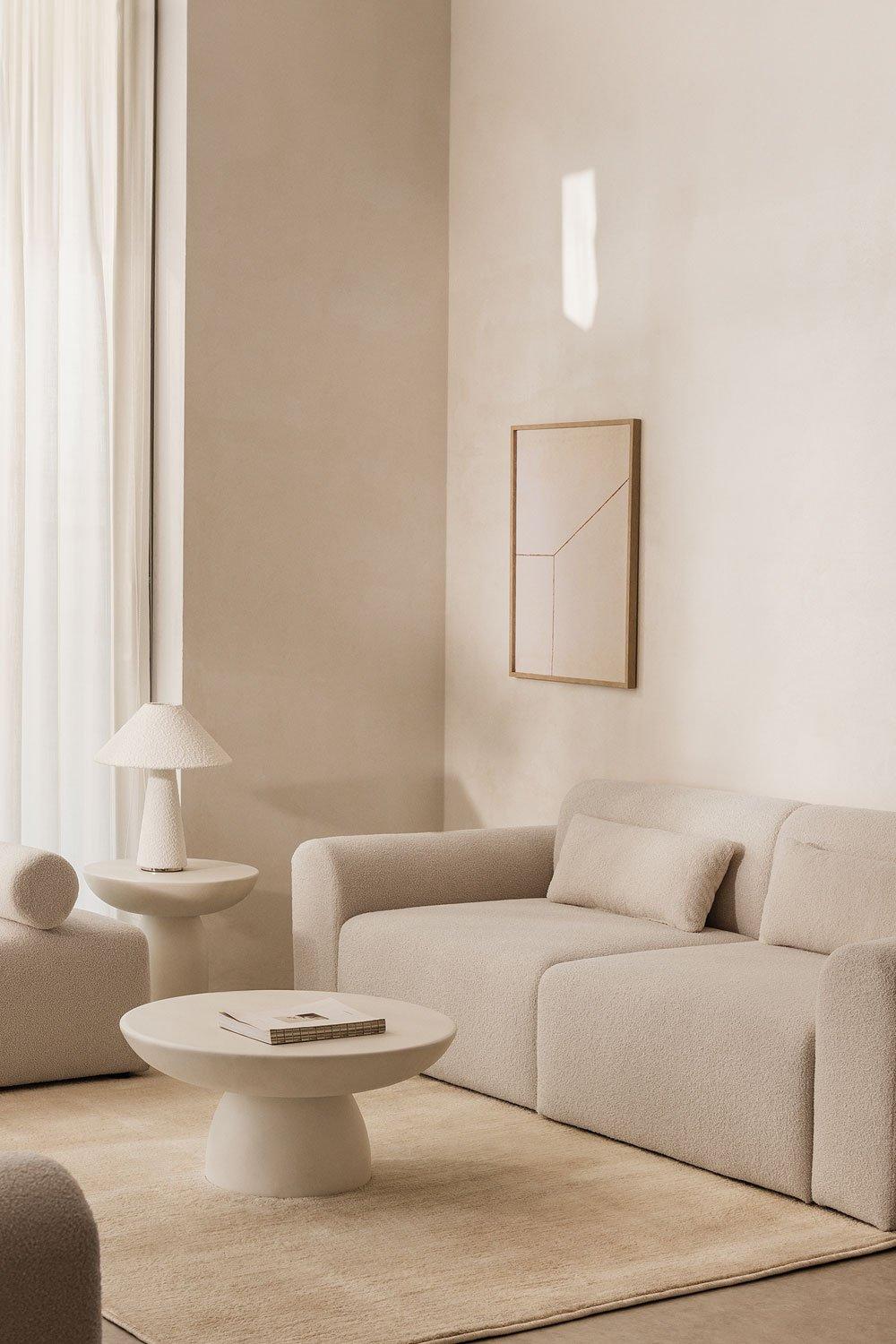 sklum Dwuczęściowa sofa modułowa z obiciem Borjan