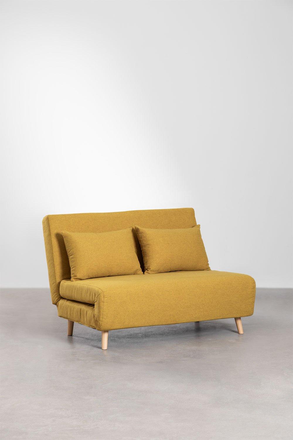 Sklum Dwuosobowa Rozkladana Sofa Z Tkaniny Elen