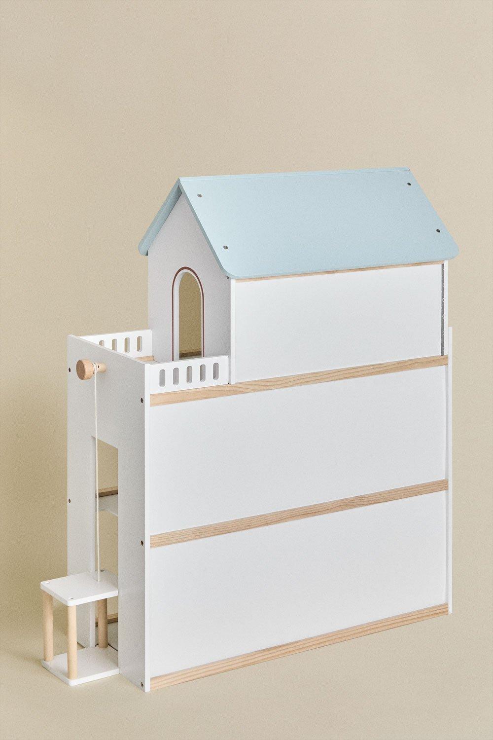 Sklum Elizabeth Kids Wooden Dollhouse