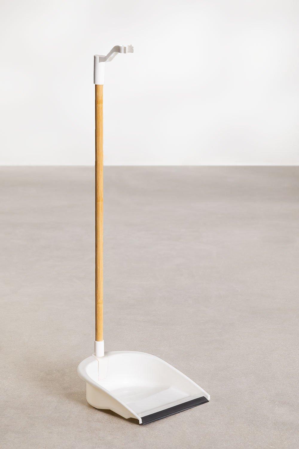 Sklum Escoba Y Recogedor En Madera Jalei