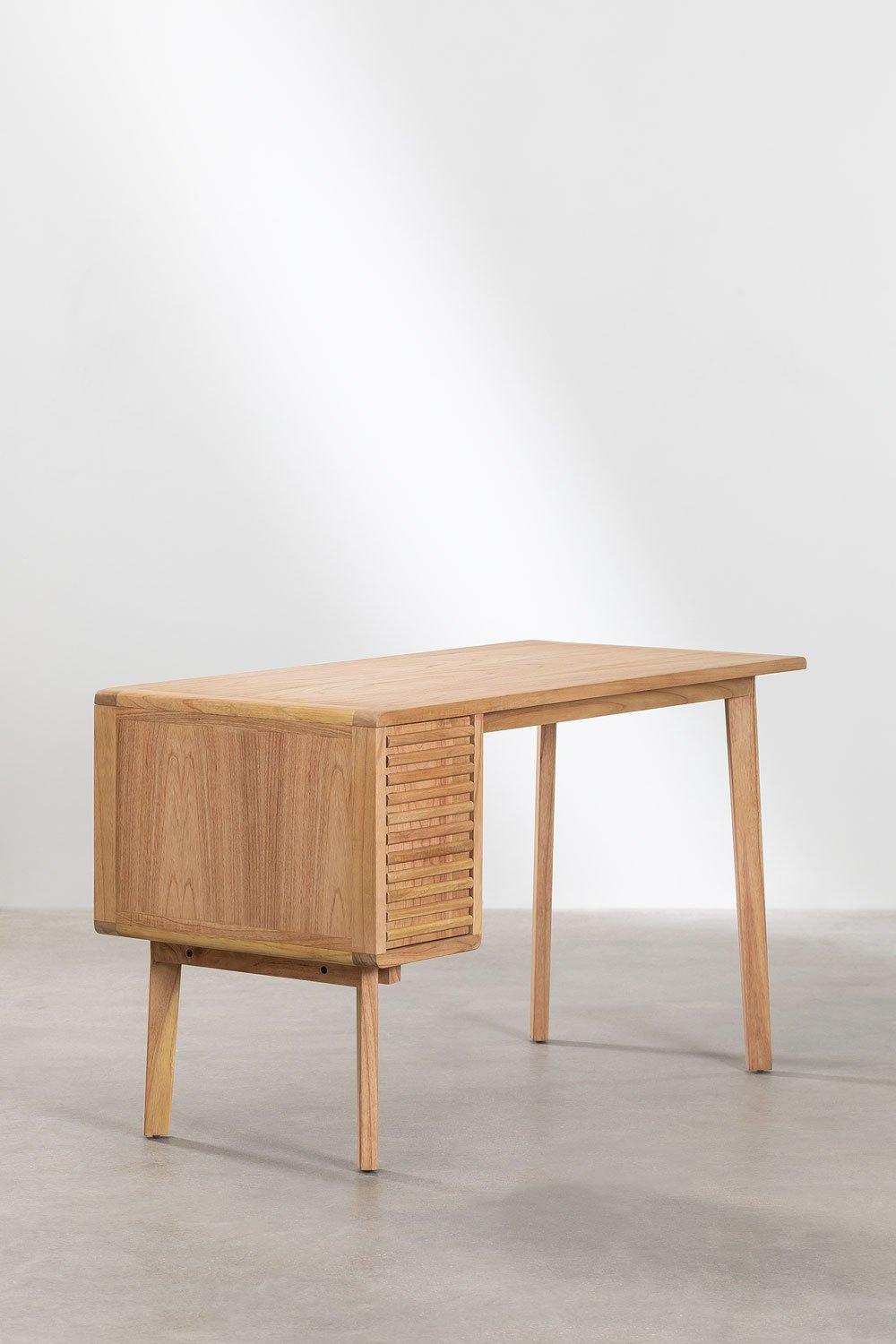 Sklum Escritorio En Madera Deleyna