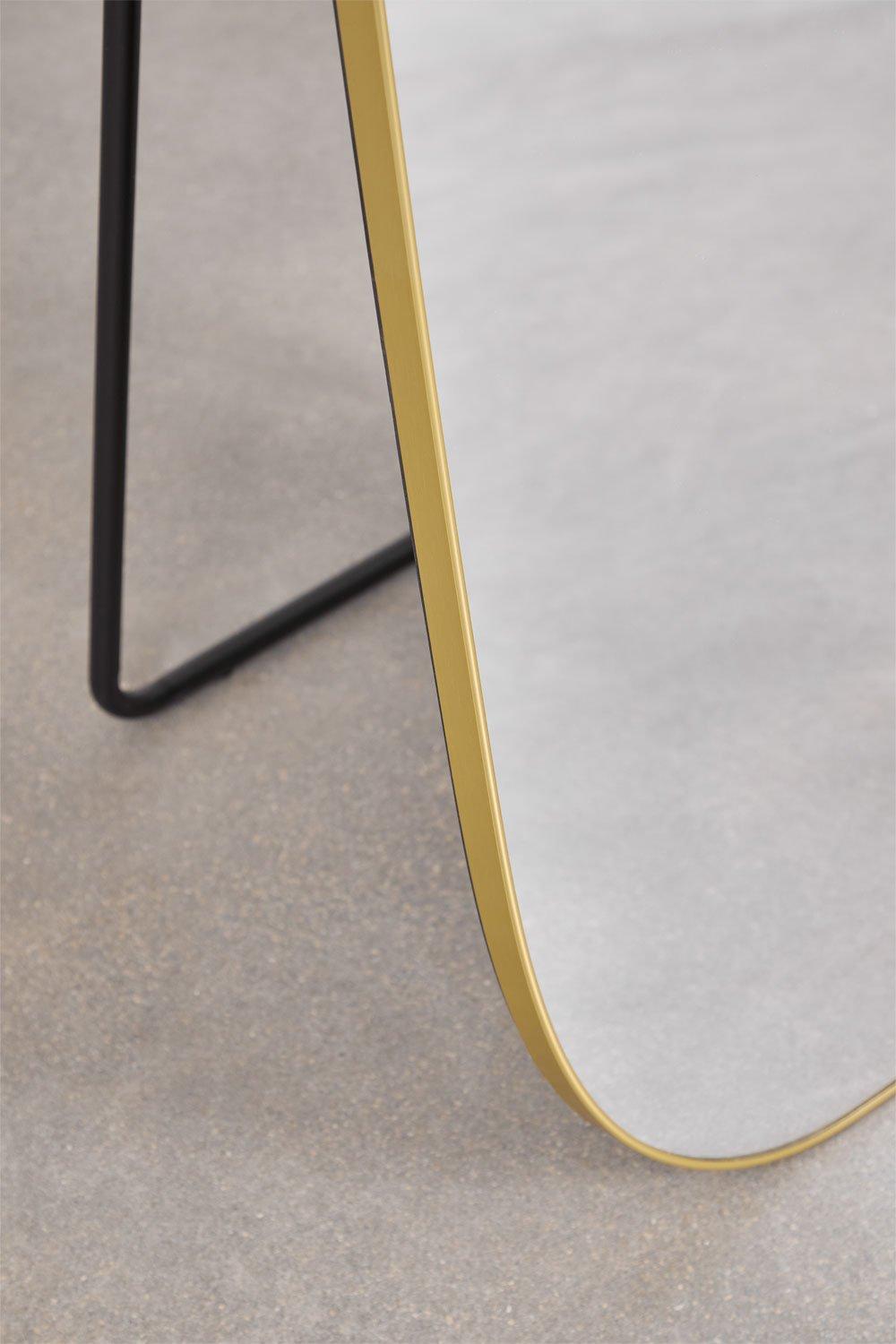 Sklum Espejo De Pie En Aluminio (55x165 Cm) Naruvan