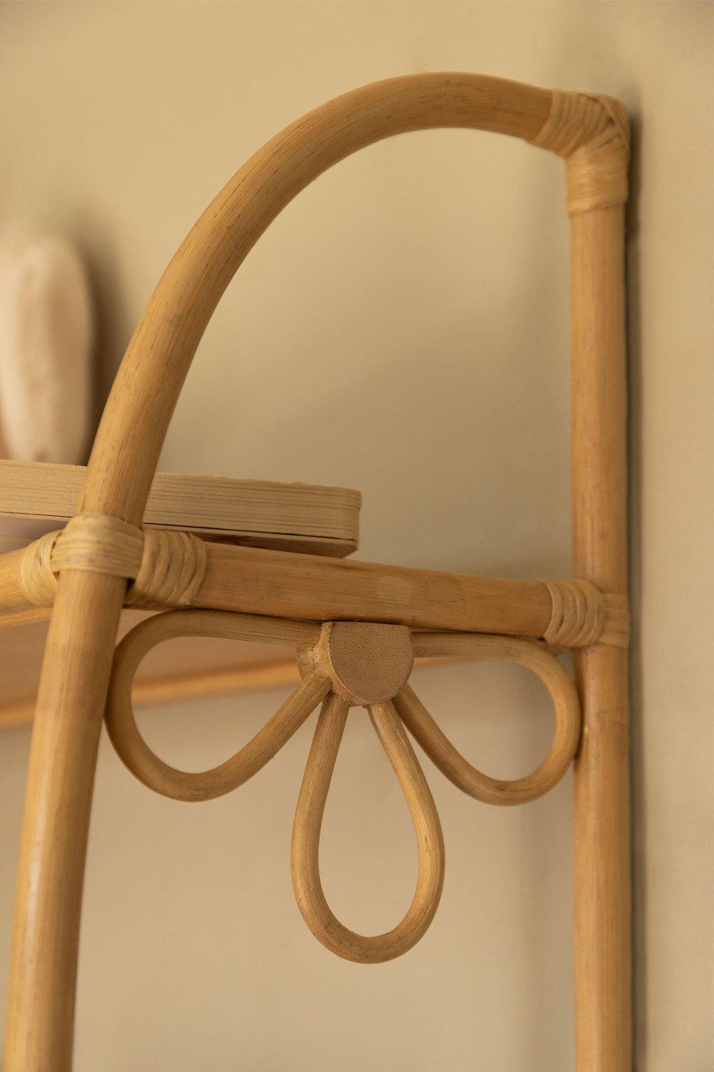Sklum Estante De Pared En Ratán Dahlia Kids