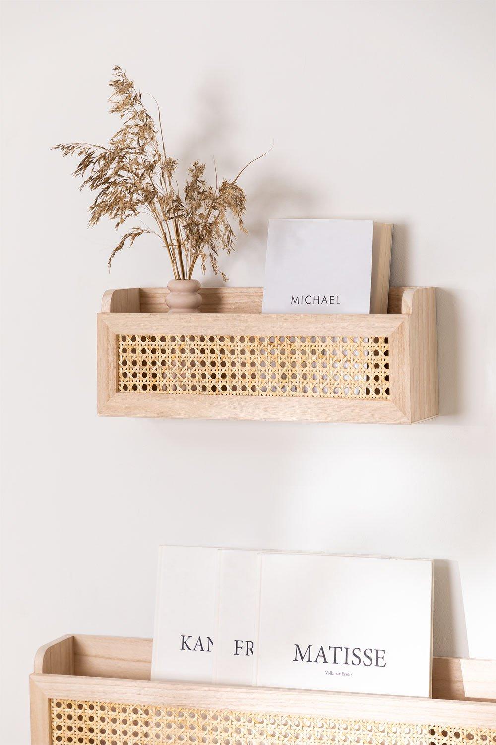sklum Estante en Ratán y Madera Arxie