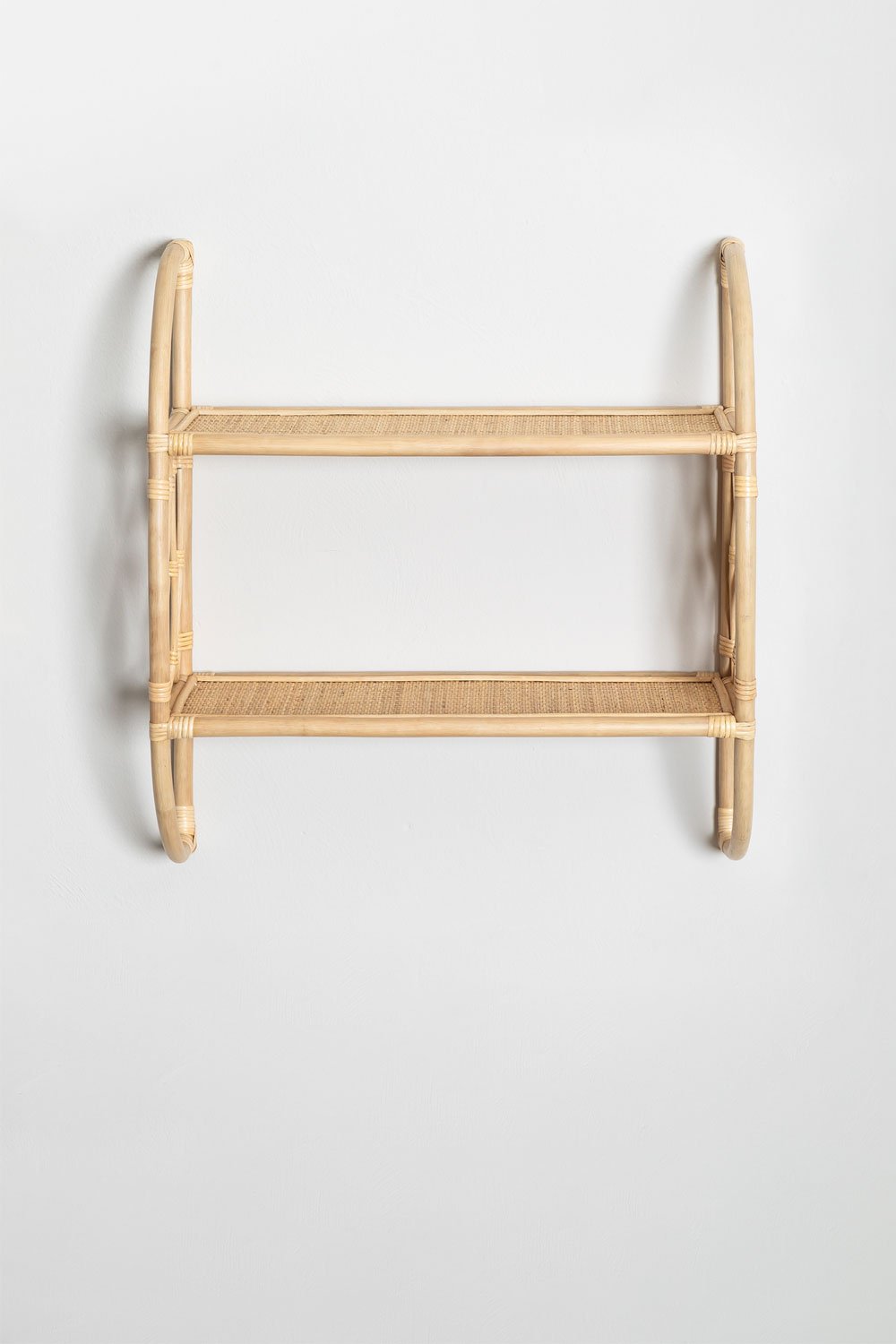 Sklum Estantería De Pared En Ratán Judson