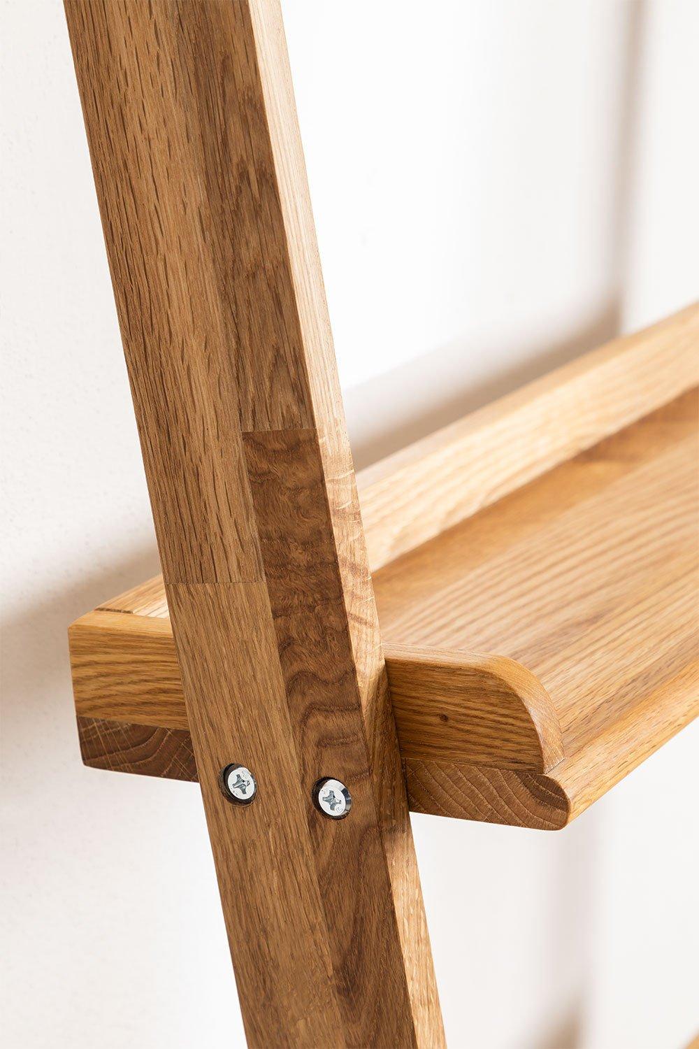Sklum Estantería En Madera De Roble Idia
