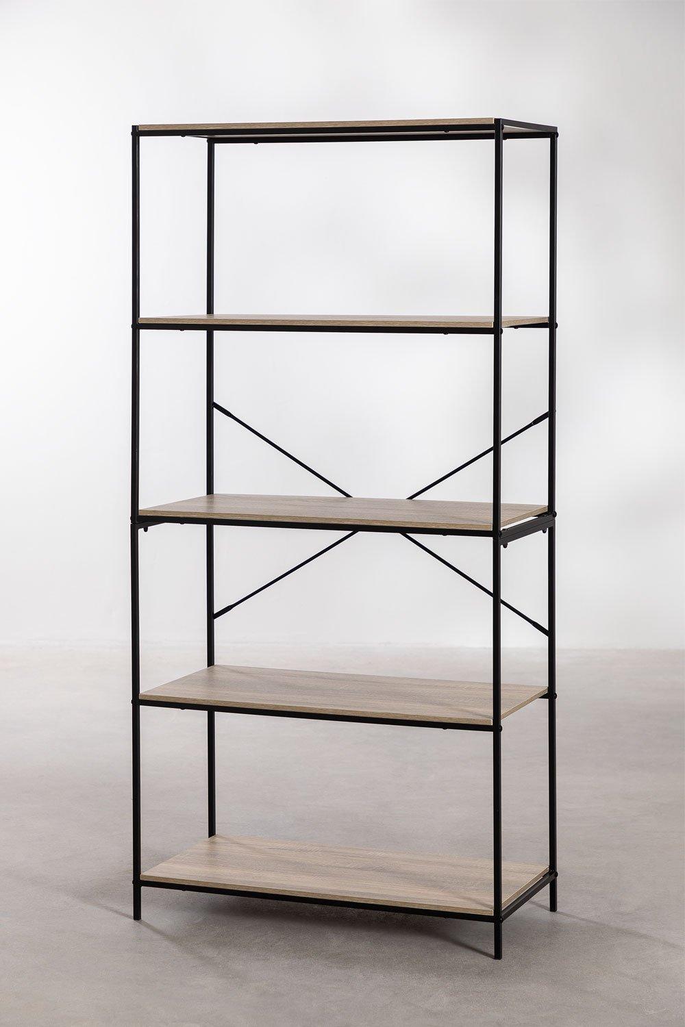 Sklum Estantería En Madera Y Metal Baxter