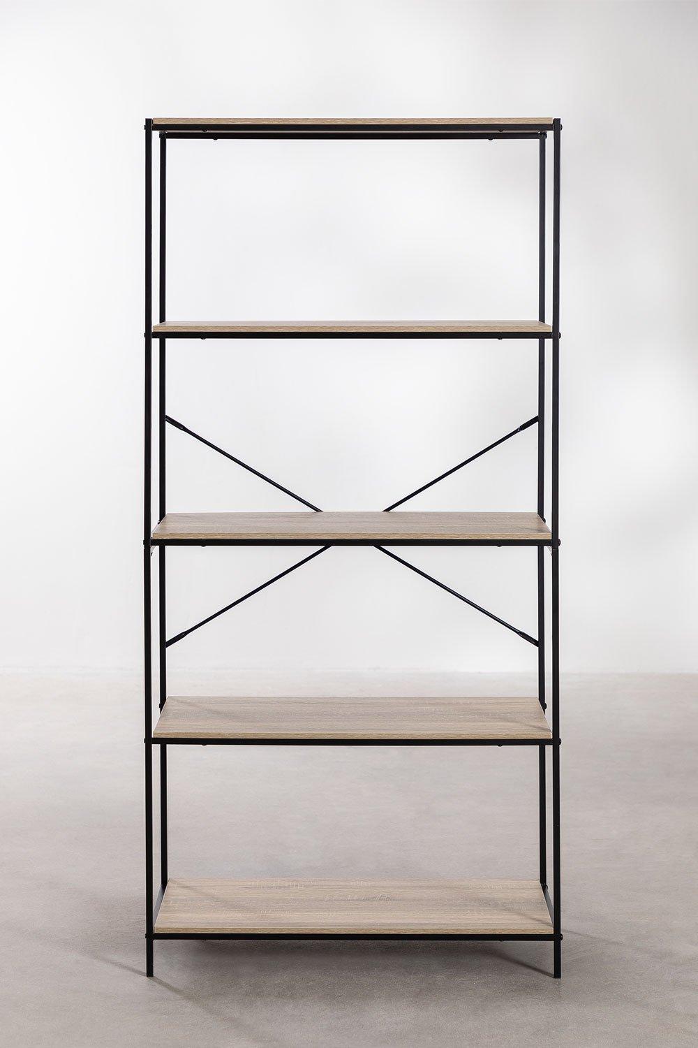 Sklum Estantería En Madera Y Metal Baxter