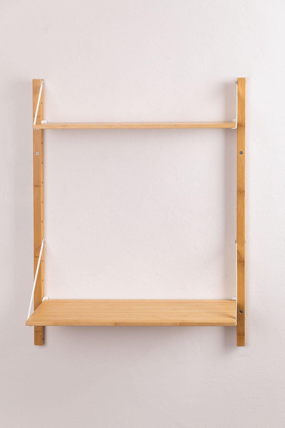Sklum Estantería Modular De Pared En Bambú Kolex