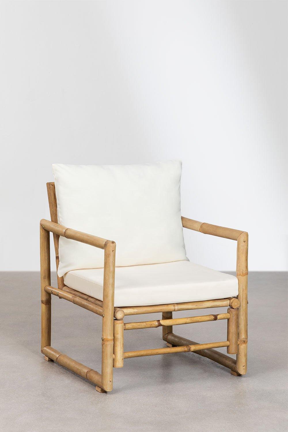 Sklum Fauteuil De Jardin En Bambou Livayna