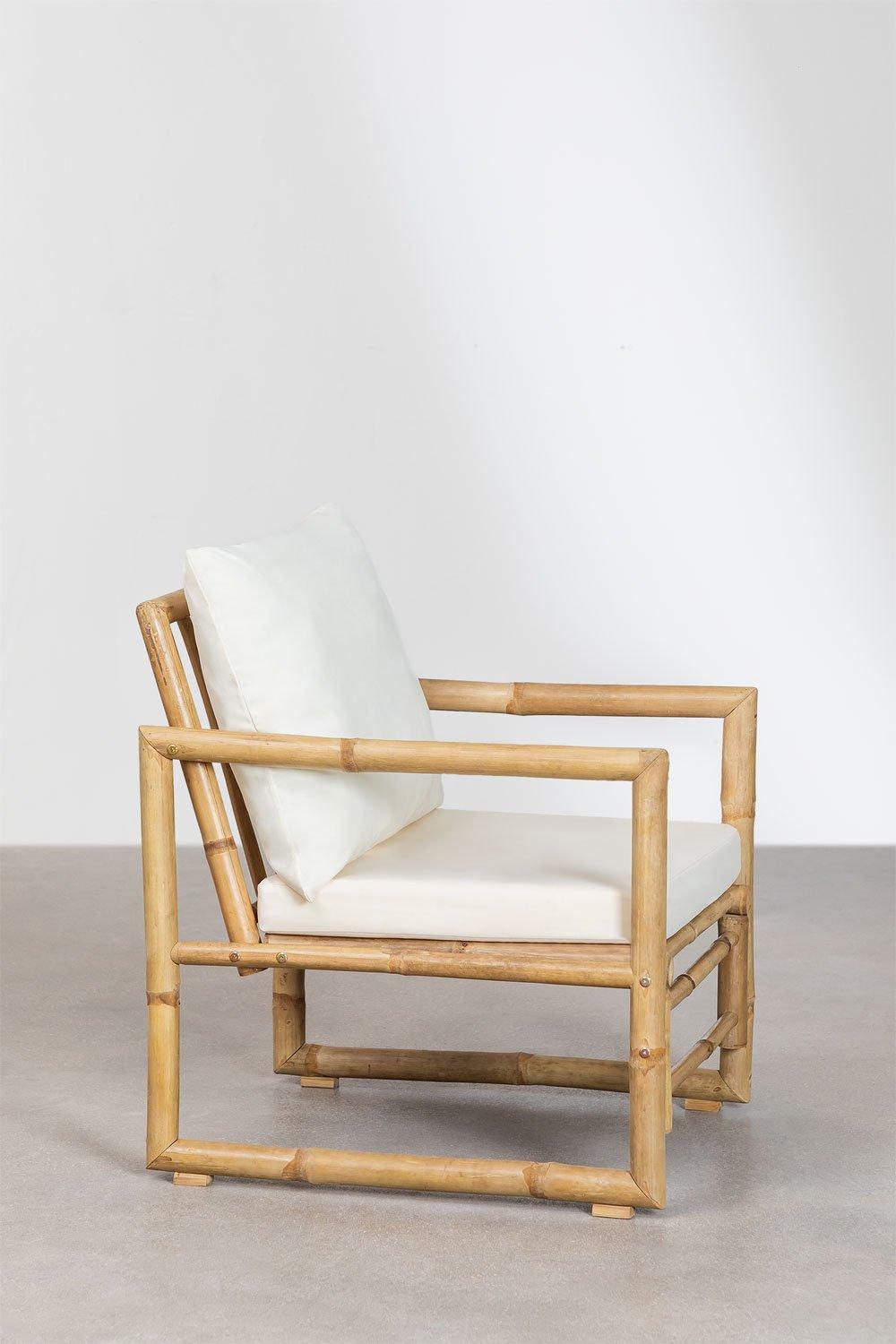 Sklum Fauteuil De Jardin En Bambou Livayna