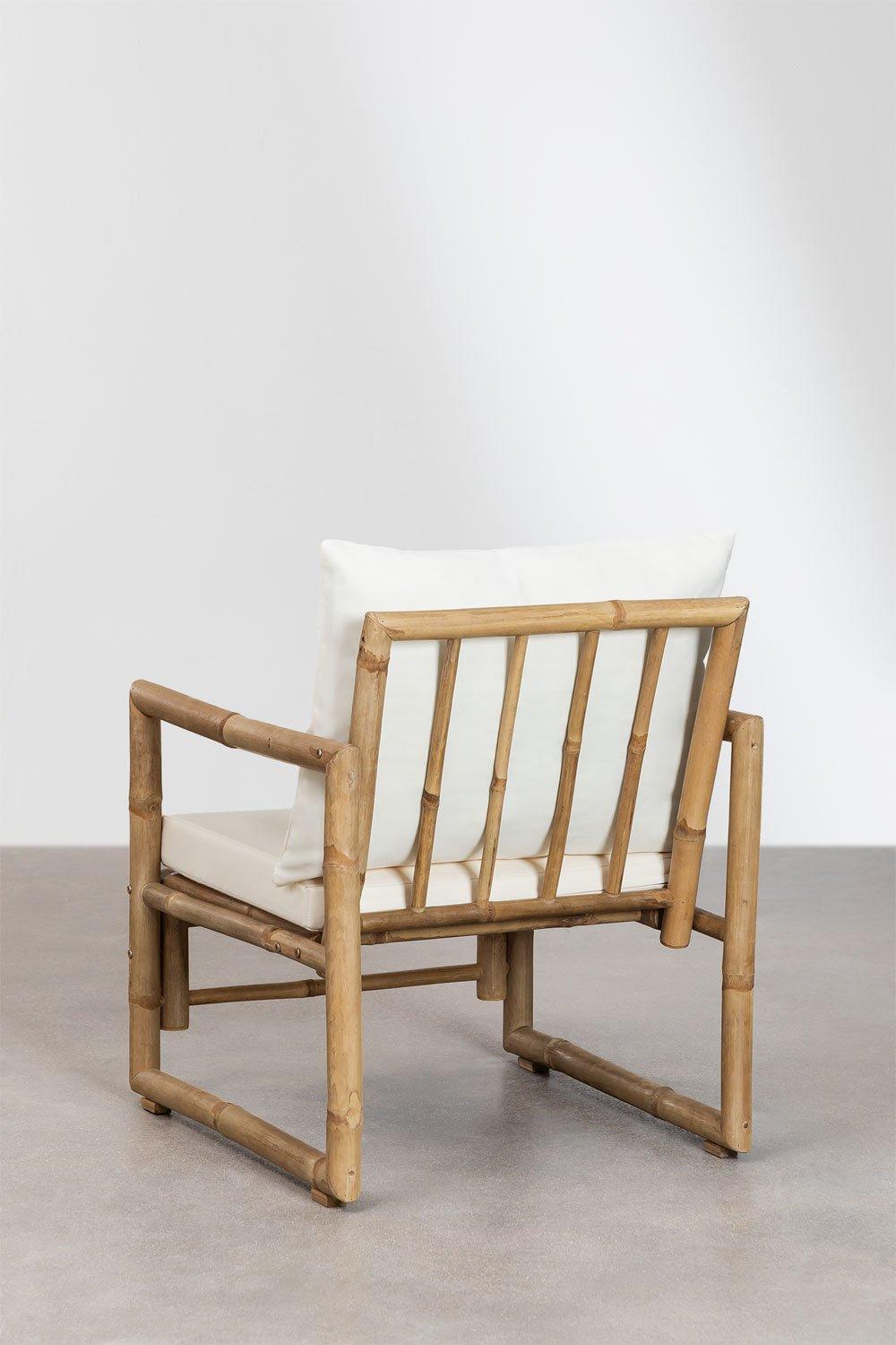 Sklum Fauteuil De Jardin En Bambou Livayna