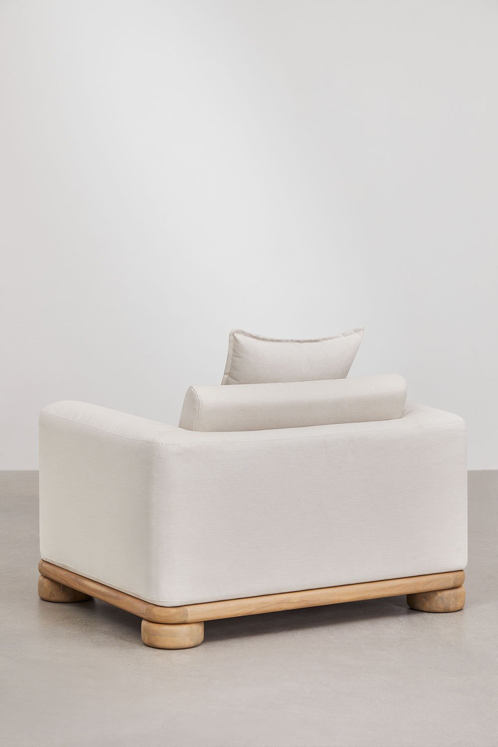 Sklum Fauteuil En Bois D'acacia Ioanis