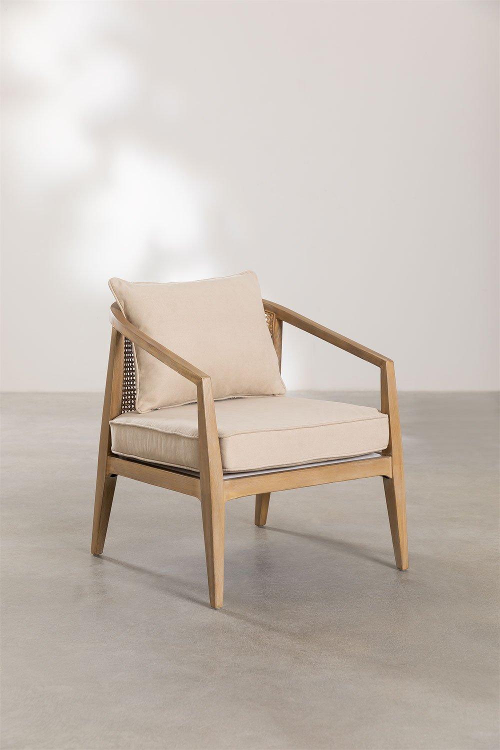 Sklum Fauteuil En Bois Kairos