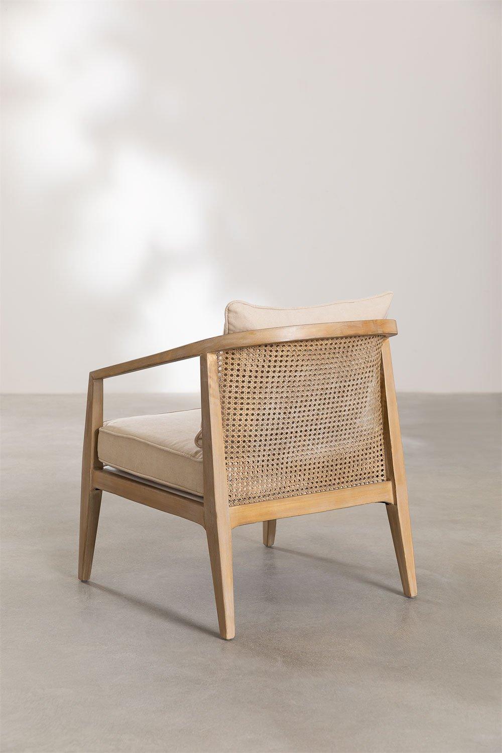 Sklum Fauteuil En Bois Kairos