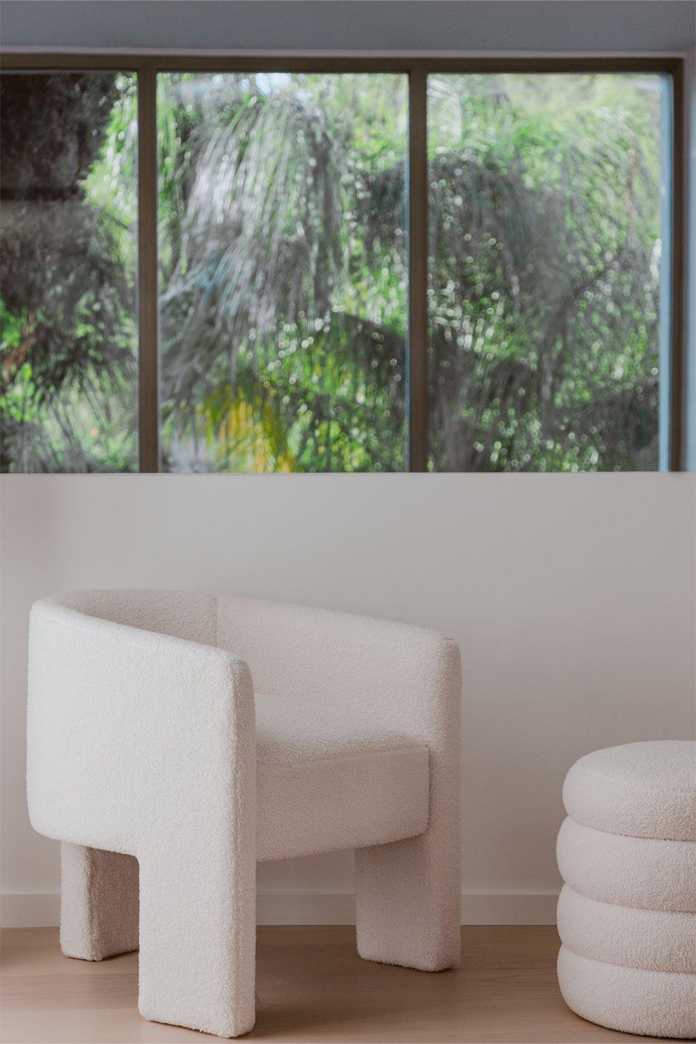 sklum Fauteuil en peau de mouton Xastru