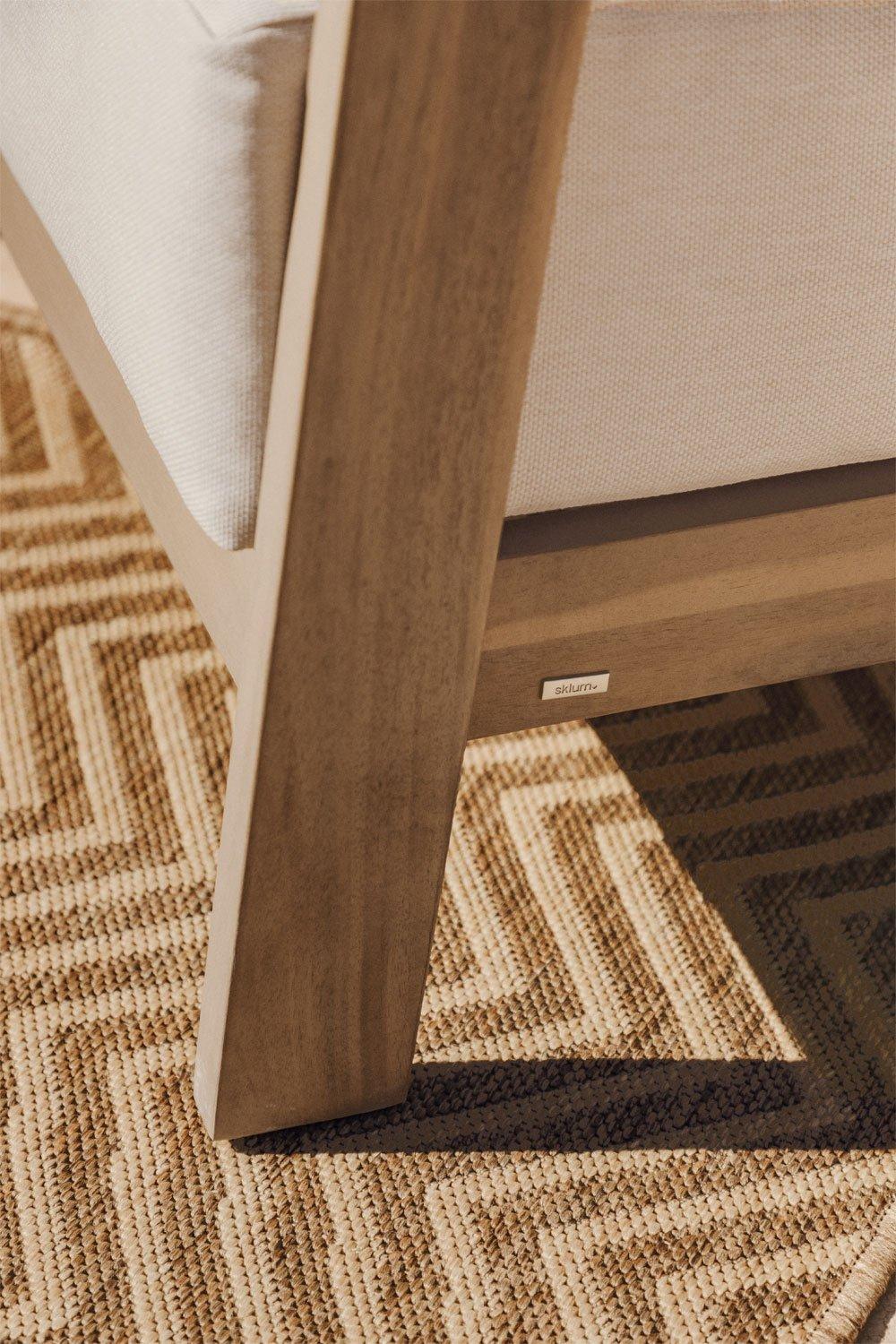 Sklum Fotel Ogrodowy Uleno Z Drewna Akacjowego