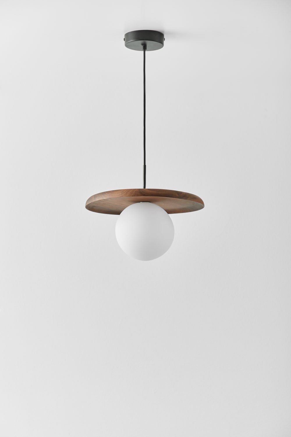 Sklum Freidy Acacia Wood Ceiling Lamp