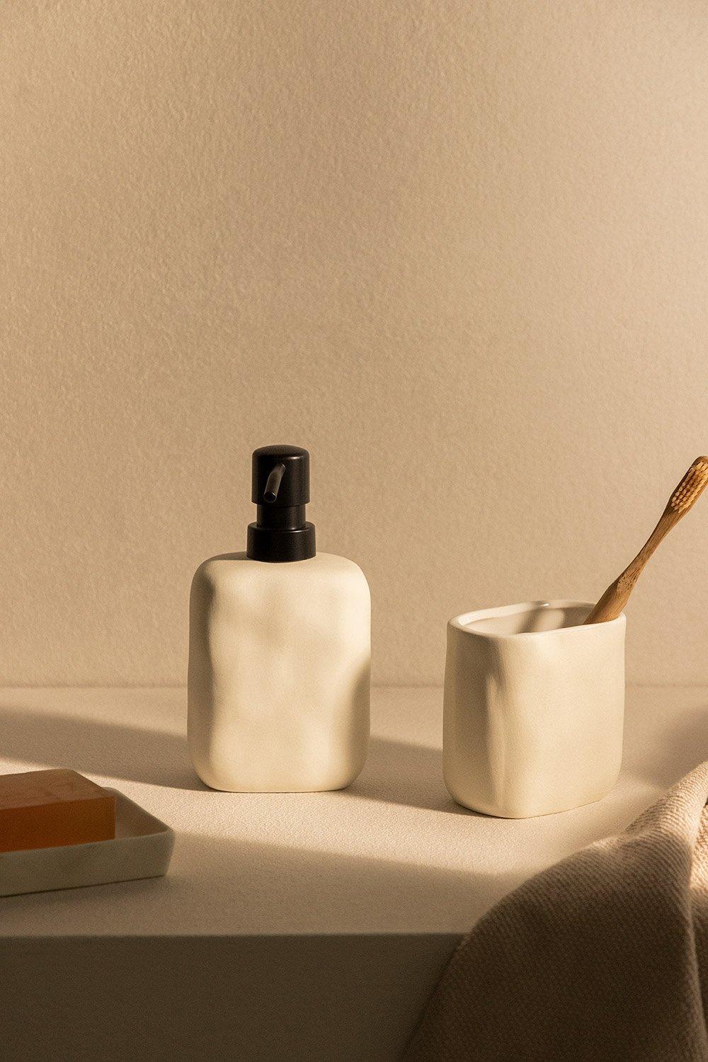 sklum Ganela Stoneware Bathroom Set