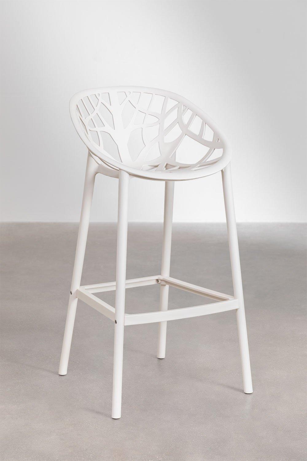 Sklum Gardenia White High Stool 75cm Ores