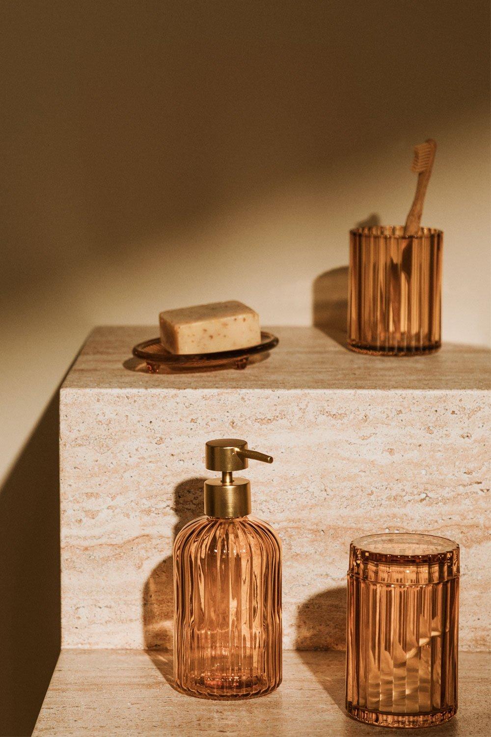sklum Gariel Glass Bathroom Set