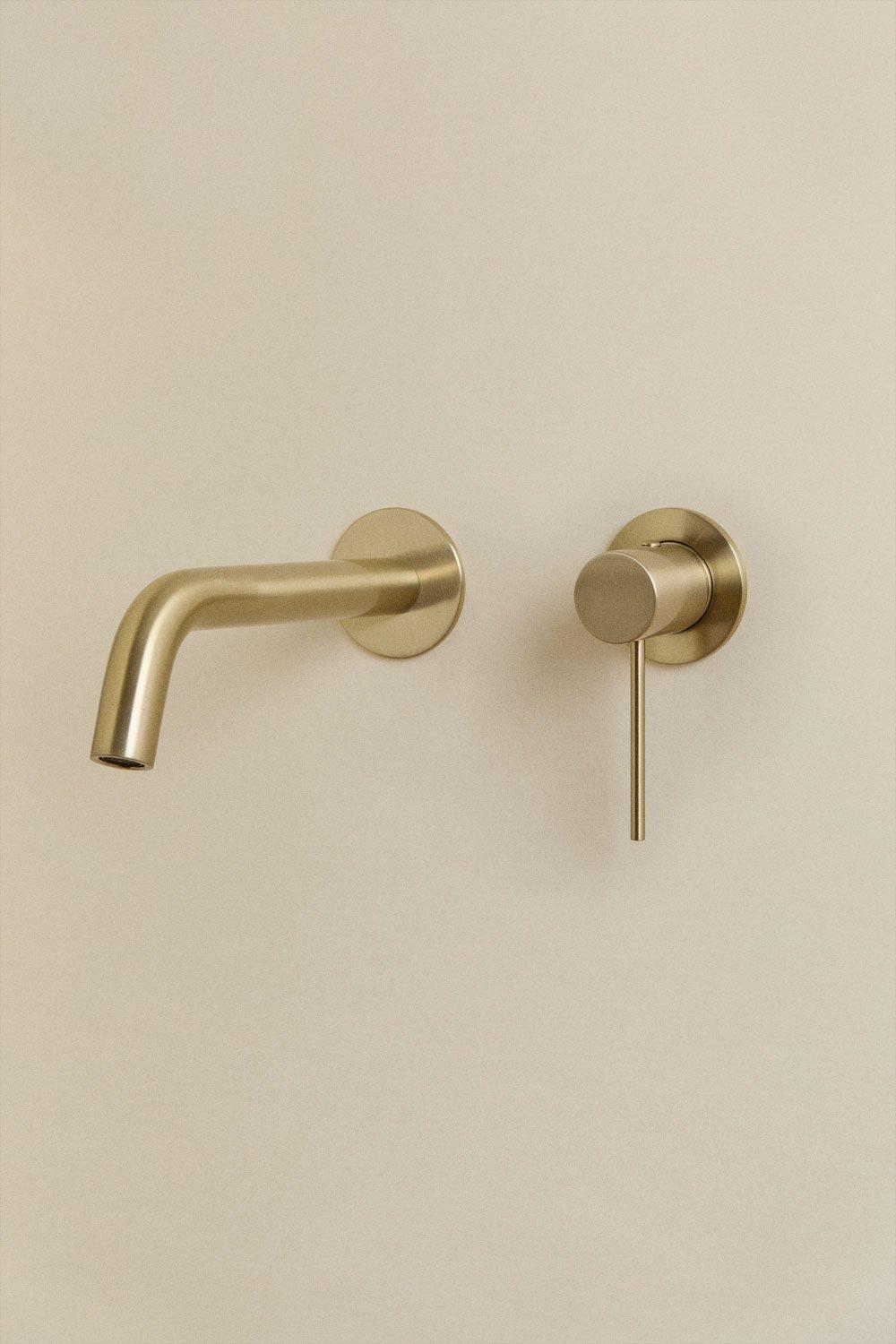 Sklum Grifo De Lavabo Empotrado En Latón Orveta