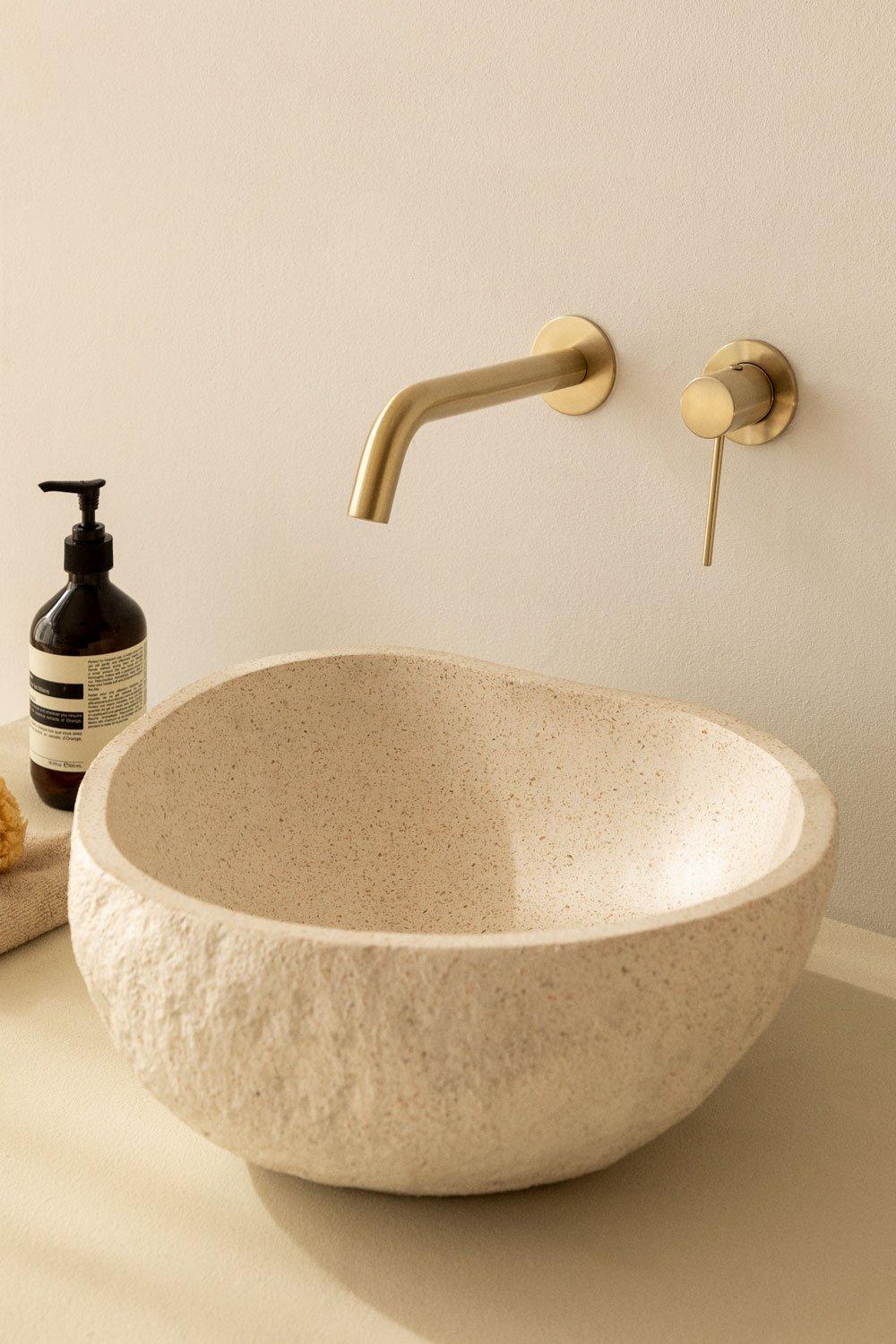 sklum Grifo de lavabo empotrado en latón Orveta